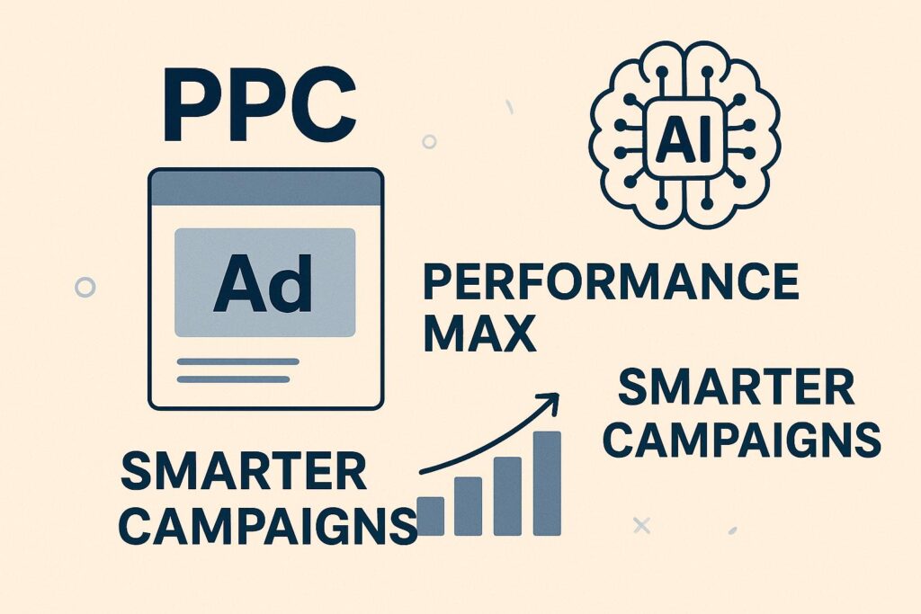 AI PPC Smart campaigns for performace Max